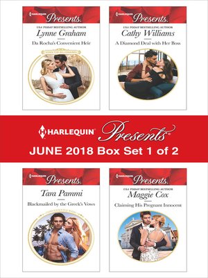 cover image of Harlequin Presents June 2018--Box Set 1 of 2
